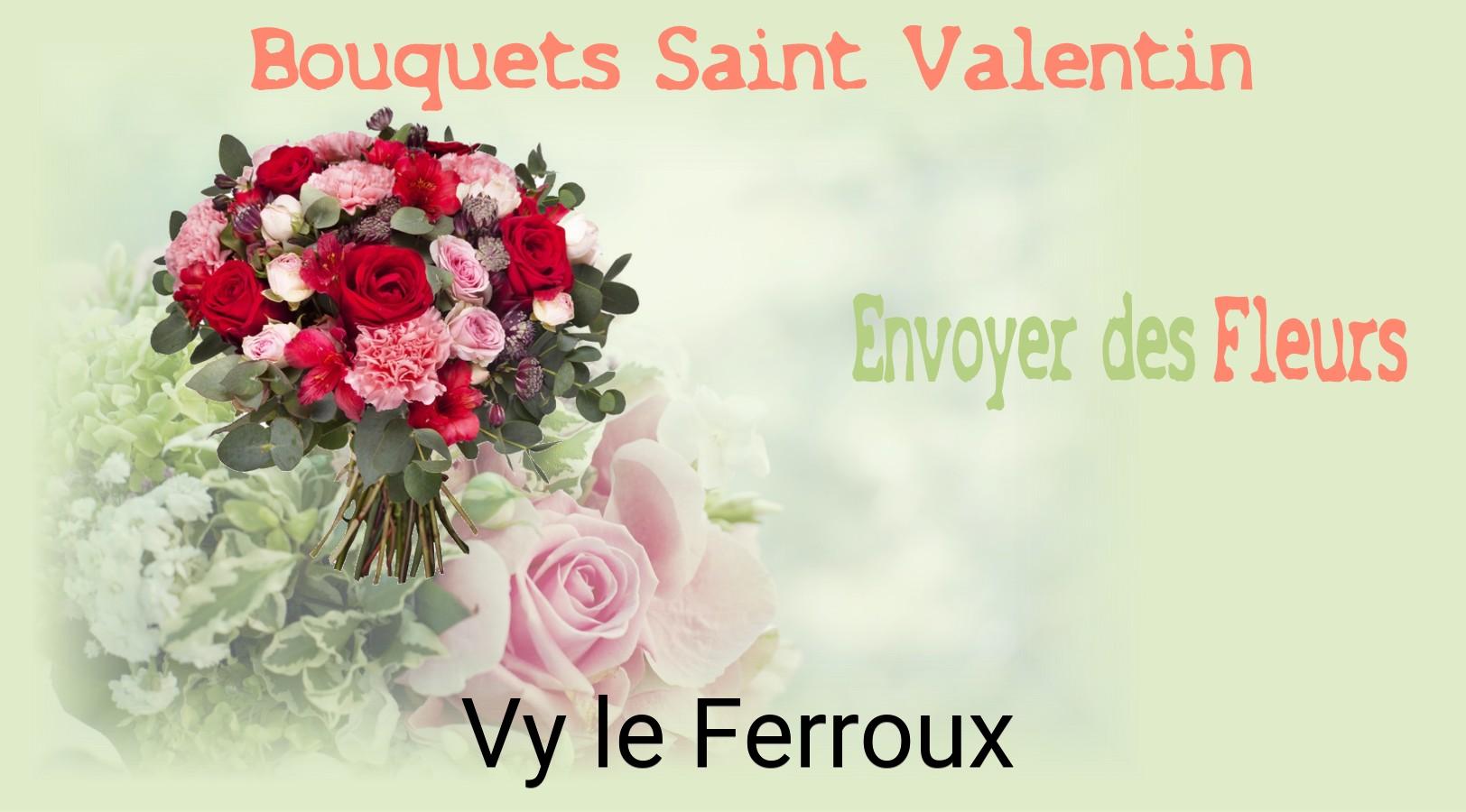 Roses de Saint-Valentin livrées à Vy-le-Ferroux